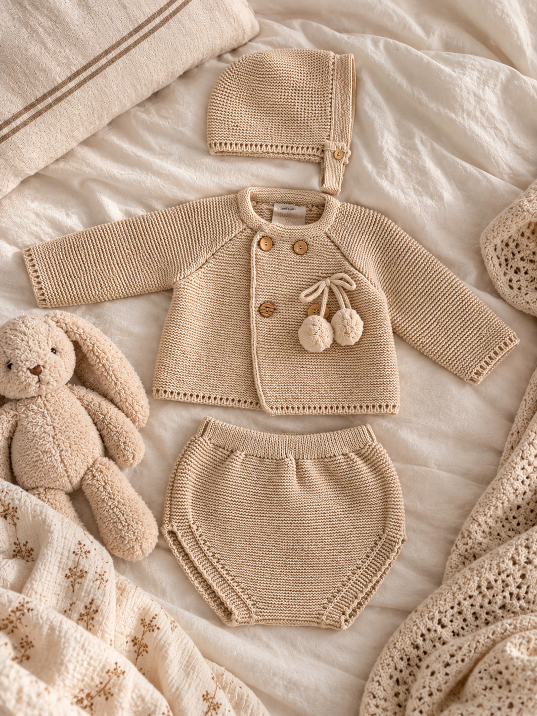 Conjunto Jacinta de Punto · Beige