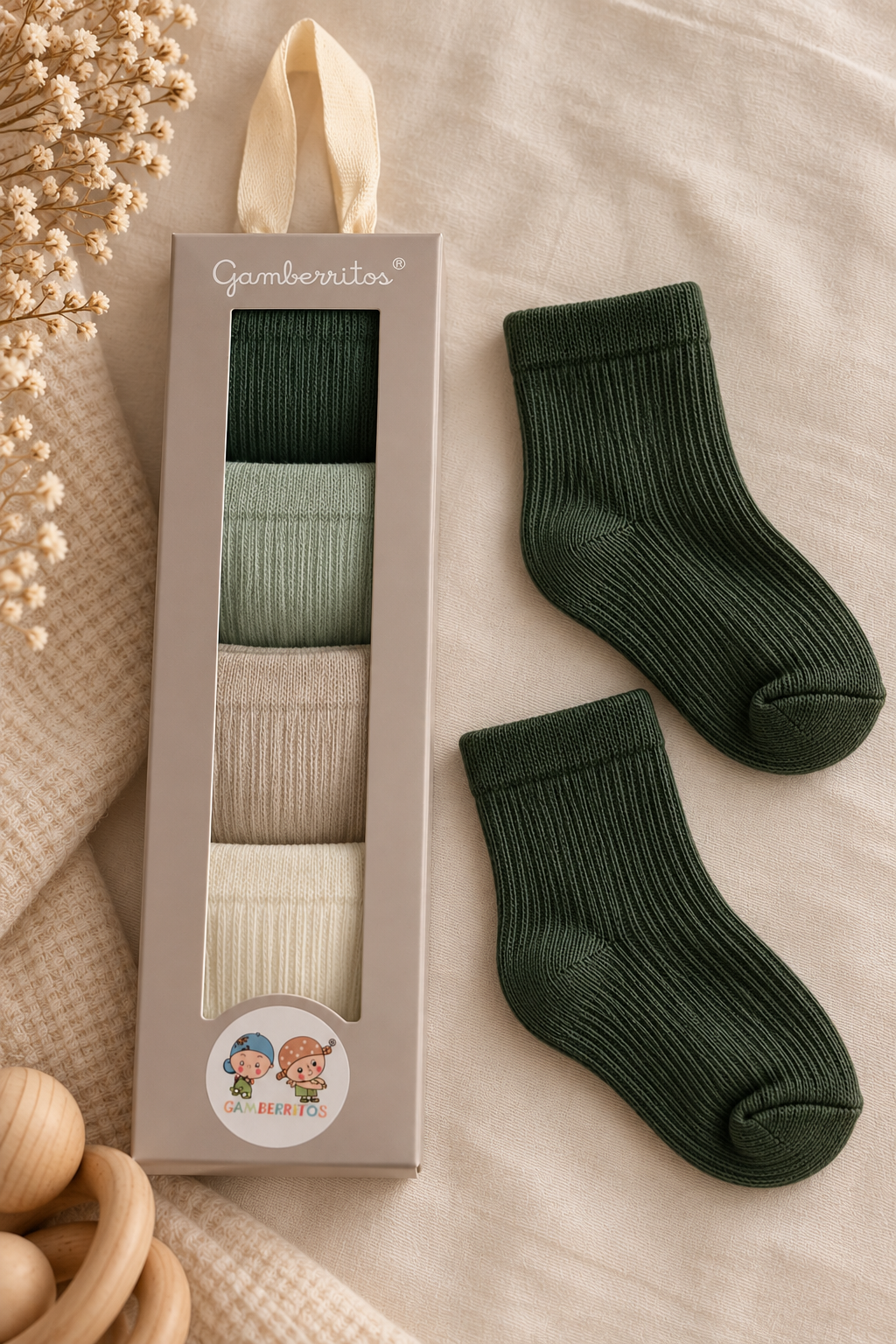 Pack 4 Calcetines Esenciales · Baby Soft