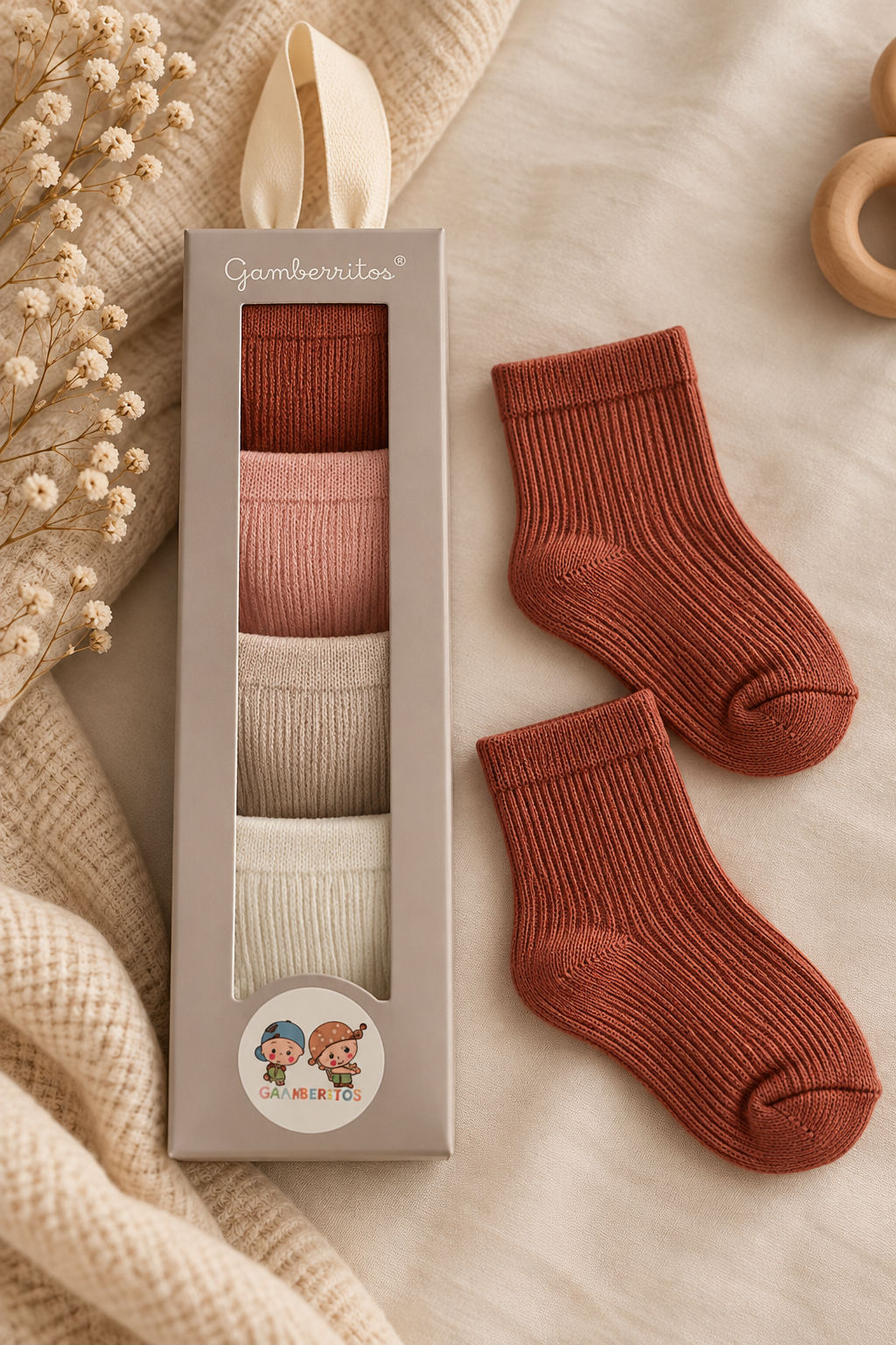 Pack 4 Calcetines Esenciales · Baby Soft