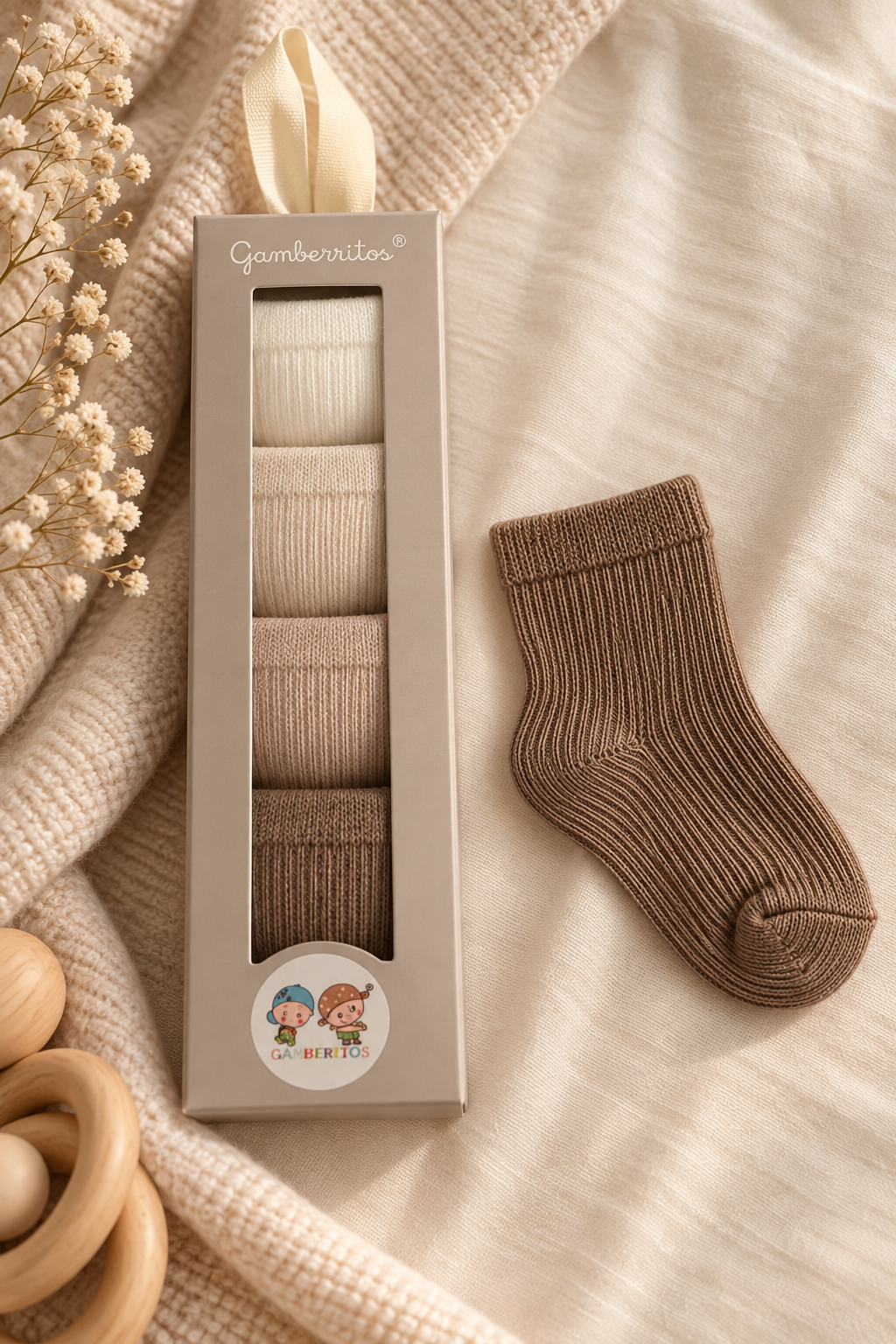 Pack 4 Calcetines Esenciales · Baby Soft