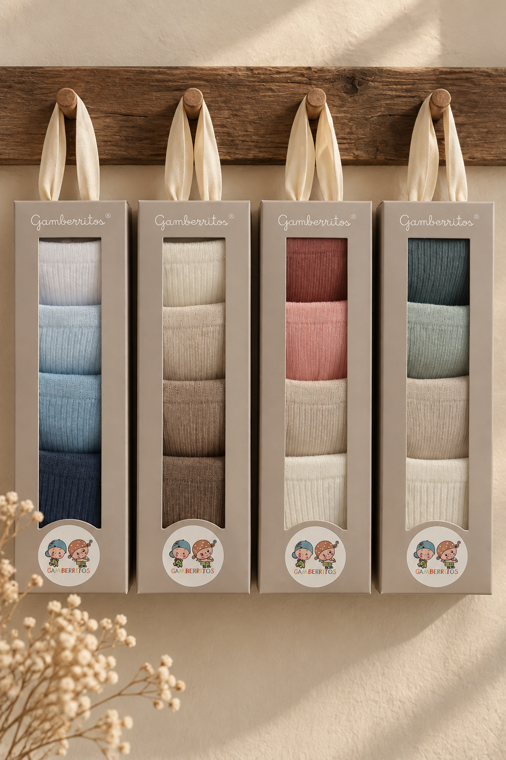 Pack 4 Calcetines Esenciales · Baby Soft